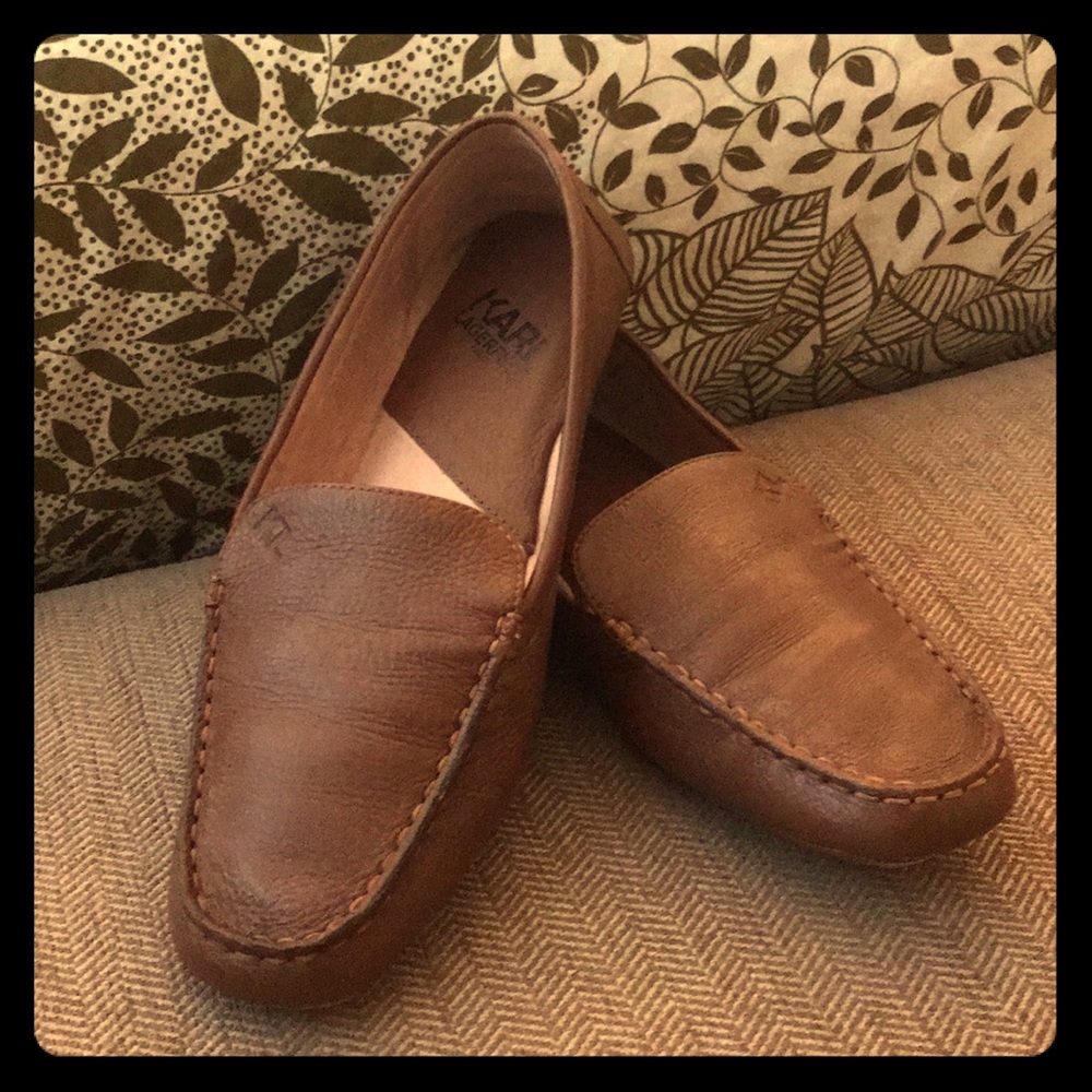 EUC Karl Lagerfeld Slip On, Flats, or Loafers